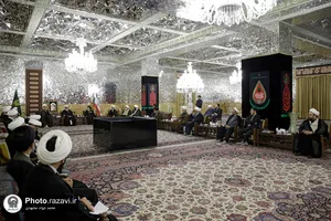 دیدار اساتید مدرسه تابستانه طلاب با تولیت آستان قدس رضوی