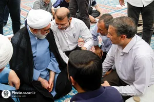 تشرف تولیت آستان قدس رضوی به حرم مطهر امیرالمومنین علیه&zwnj;السلام