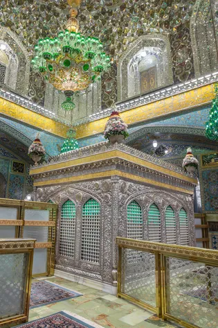 عکس با کیفیت : ضریح مطهر امام رضا علیه السلام