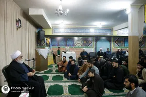 حضور تولیت آستان قدس رضوی در مدرسه علمیه امام خمینی (ره) مشهد