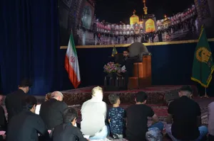 برگزاری مراسم عزاداری دهه اول محرم در حسینیه اعظم هلال رضوی ارومیه/ گزارش تصویری