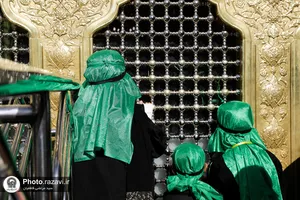 تشرف کودکان دارای بیماری خاص به حرم مطهر رضوی