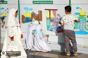 نقاشی و رنگ آمیزی کودکان جهان اسلام