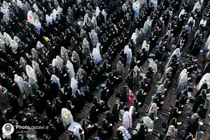 اقامه نماز عید سعید فطر در حرم مطهر رضوی-2
