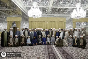 دیدار جمعی از اساتید حوزه&zwnj; علمیه اصفهان با تولیت آستان قدس رضوی