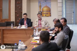 جلسه هم&zwnj;اندیشی نکوداشت هفته پدافند غیرعامل در حرم مطهر رضوی
