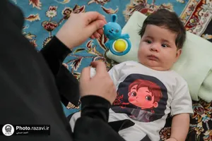 عزاداری نوجوانان در هفتمین روز شهادت امام حسین علیه السلام