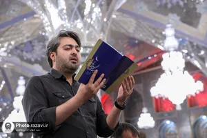 مراسم احیا شب نوزدهم ماه مبارک رمضان در حرم مطهر رضوی - 3