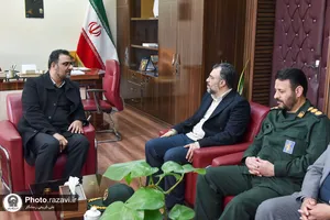 سفر معاون املاک و اراضی آستان قدس رضوی به شهرستان سرخس