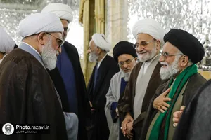 دیدار جمعی از خطبای مشهد با تولیت آستان قدس رضوی
