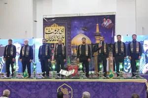 قافله عشق و ارادت خادم&zwnj;یاران اصفهان در سوگ هشتمین خورشید ولایت + تصاویر
