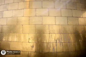 شستشوی گنبد منور حرم امام رضا(علیه&zwnj;السلام)
