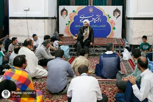 اعتکاف کارکنان آستان قدس رضوی در حرم امام رضا علیه&zwnj;السلام