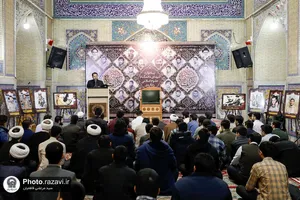 مراسم بزرگداشت حماسه نهم دی در دانشگاه رضوی