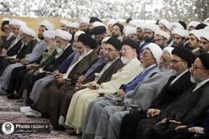 دیدار جمعی از خطبای مشهد با تولیت آستان قدس رضوی