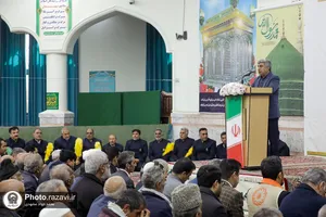سخنرانی تولیت آستان قدس رضوی در جمع مردم سرخس