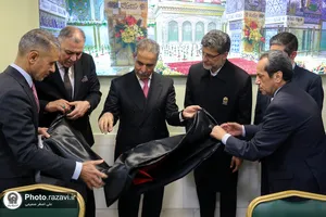 تشرف هیات قضات عراقی به حرم مطهر رضوی