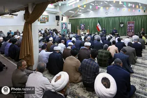 گرامیداشت شهدای خدمت در بیت آیت الله علم&zwnj;الهدی