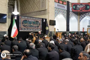 عزاداری حضرت اباعبدالله الحسین(ع) با حضور تولیت آستان قدس رضوی-3