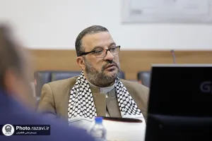 تشرف جمعی از  مسئولان کشور فلسطین به بارگاه منور رضوی