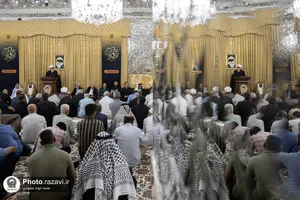 دیدار موکب&zwnj;داران سامرا با تولیت آستان قدس رضوی