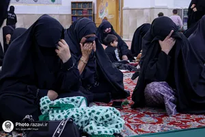 عزاداری بانوان اردوزبان در حرم مطهر رضوی
