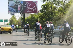 همایش دوچرخه سواری کارکنان شرکت صنایع غذایی رضوی
