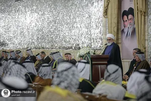 دیدار تولیت آستان قدس رضوی با شیوخ عشایر عراق