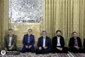 دیدار جمعی از مداحان با تولیت آستان قدس رضوی