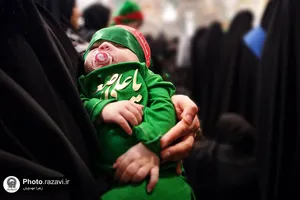 همایش "شیرخوارگان حسینی" در حرم مطهر رضوی-2