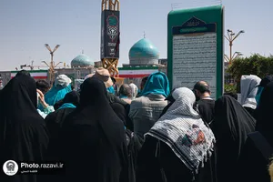 تشرف زائران جمهوری آذربایجان به حرم مطهر رضوی
