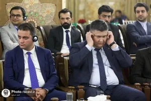 دیدار شرکت کنندگان بیست و هشتمین اجلاسیه سازمان اکو با تولیت آستان قدس رضوی-1
