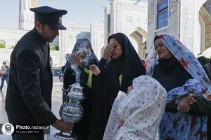 تشرف زائران کشور ترکیه به حرم مطهر رضوی