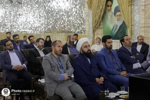 دیدار رئیس رسانه ملی، شهردار تهران و معاونین فرهنگی و اجتماعی شهرداری&zwnj;های کلانشهرهای کشور با تولیت آستان قدس رضوی