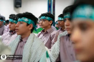 زنگ استکبارستیزی در مدرسه امام رضا(ع)