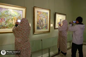 حضور جمعی از تأثیرگذاران رسانه&zwnj;ای چینی در حرم مطهر رضوی