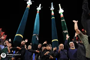 عزاداری سنتی شب پنجم محرم در &laquo;حسینیه حرم&raquo;