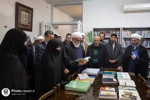 حضور تولیت آستان قدس رضوی در جمع طلاب مکتب نرجس