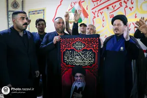 حضور کاروان سفیران امام رئوف علیه&zwnj;السلام در جمع موکب&zwnj;داران شهر نعمانیه