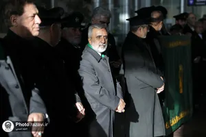 بدرقه کاروان اعزامی آستان قدس رضوی به کرمان