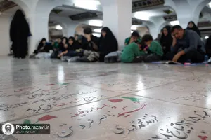مراسم احیا شب بیست و سوم ماه مبارک رمضان در حرم مطهر رضوی-1