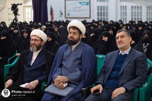 حضور تولیت آستان قدس رضوی در جمع طلاب مکتب نرجس