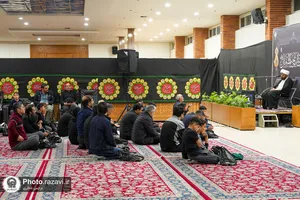 مراسم احیا شبهای قدر در باغ اردوگاه خاتون