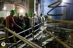 بازدید قائم مقام تولیت حرم کاظمین از پروژه&zwnj;های عمرانی حرم مطهر