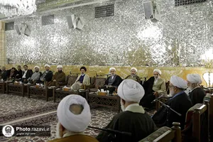 دیدار اعضای مجمع جهانی اهل بیت(ع) با تولیت آستان قدس رضوی