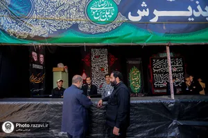 بازدید مدیرعامل بنیاد کرامت رضوی از مواکب دهه آخر صفر