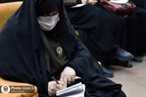 جلسه آموزشی امر به معروف و نهی از منکر ویژه خدام خواهر حرم مطهر رضوی