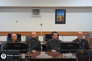 مراسم شب شعر آذری زبان&zwnj;ها در حرم مطهر رضوی