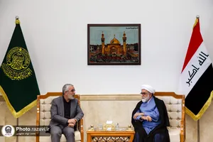 تشرف تولیت آستان قدس رضوی به حرم مطهر امیرالمومنین علیه&zwnj;السلام