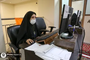خدمت افکار سنجی در حرم مطهر رضوی
